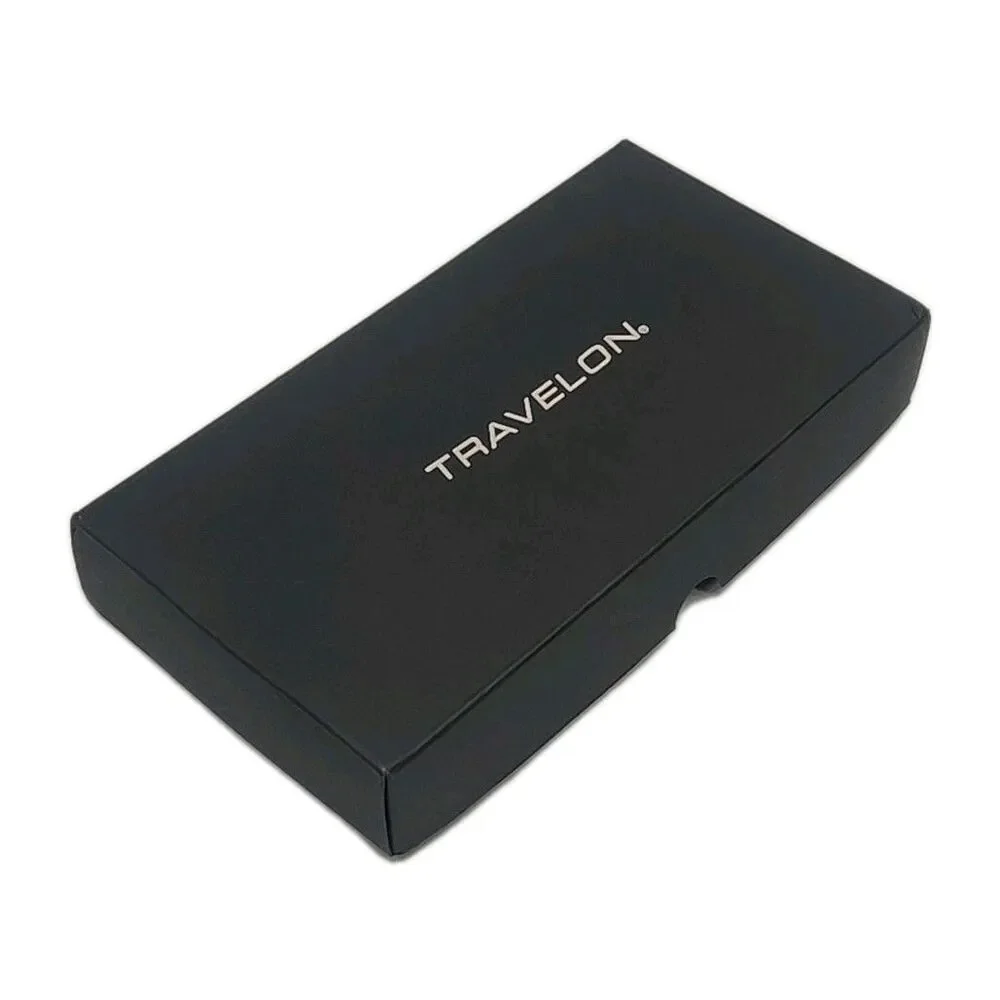 Travelon Wallet Wristlet Black Nylon 7.5x4 Card Organizer Coin Zip RFID NEW